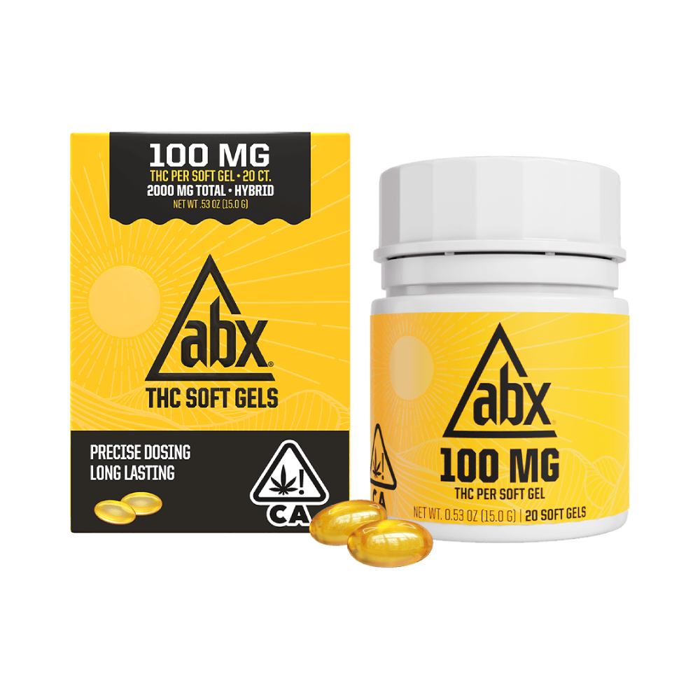 Soft Gels 100mg Capsules - 2000 MILLIGRAMS
