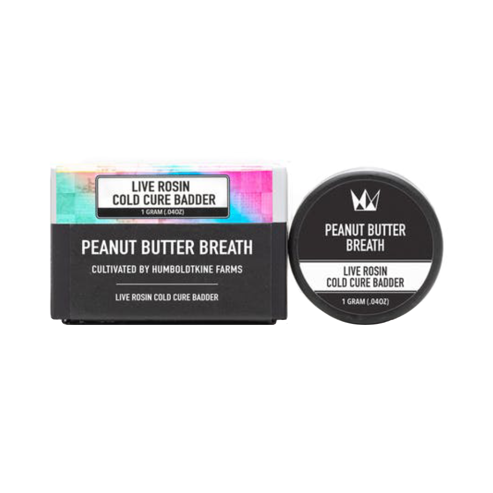 Peanut Butter Breath Cold Cure Live Rosin Badder