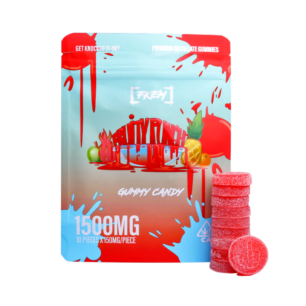 Fkem - Pineapple Slush Gummies - 1500 MILLIGRAMS Main Image
